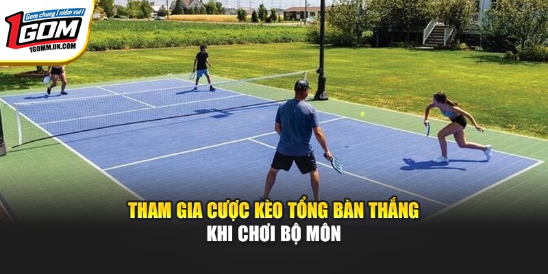 Tham gia cược kèo tổng bàn thắng khi chơi bộ môn