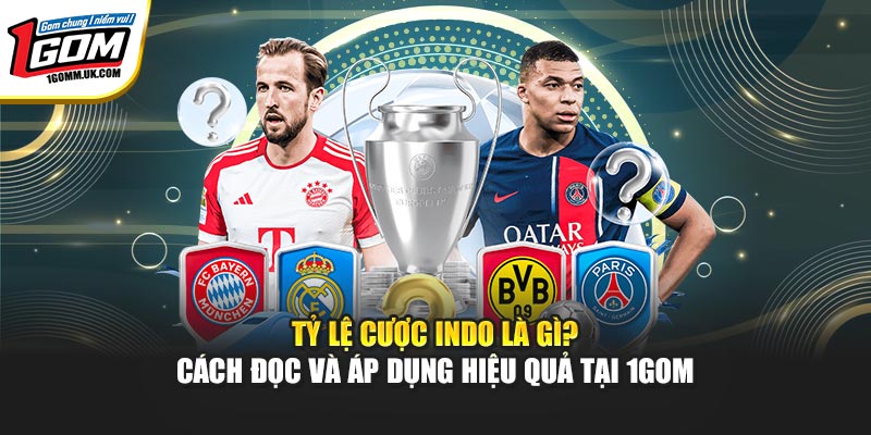 Tỷ Lệ Cược Indo Là Gì? Cách Đọc Và Áp Dụng Hiệu Quả Tại 1GOM